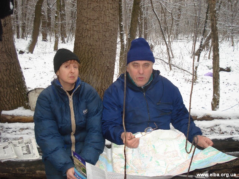 Зимняя Украинская Эльба 2007 г.