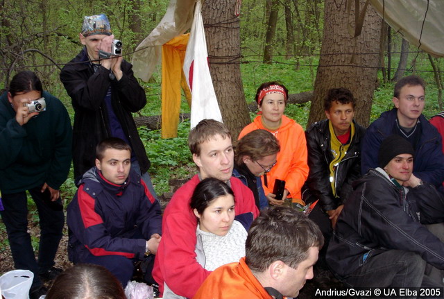 Весенняя Украинская Эльба 22-24 апреля 2005. Фото GVAZI, Литовский клуб автостопа