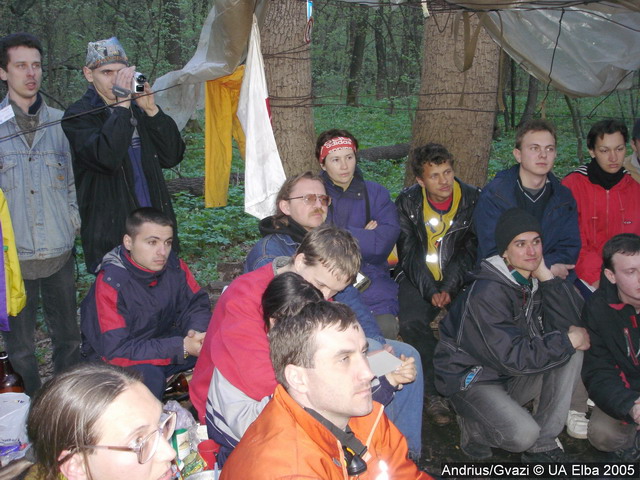Весенняя Украинская Эльба 22-24 апреля 2005. Фото GVAZI, Литовский клуб автостопа
