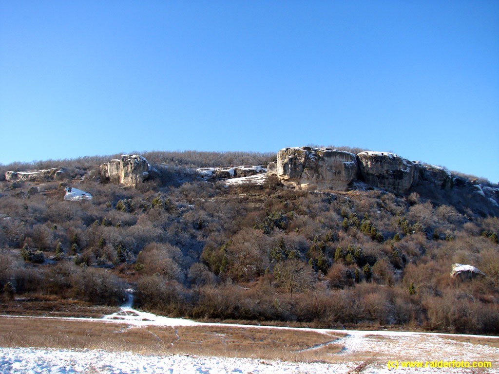 горный Крым зимой