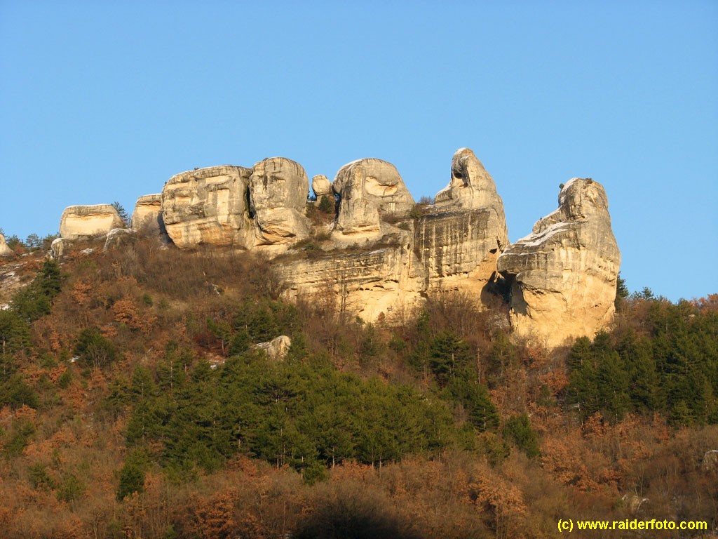 горный Крым зимой
