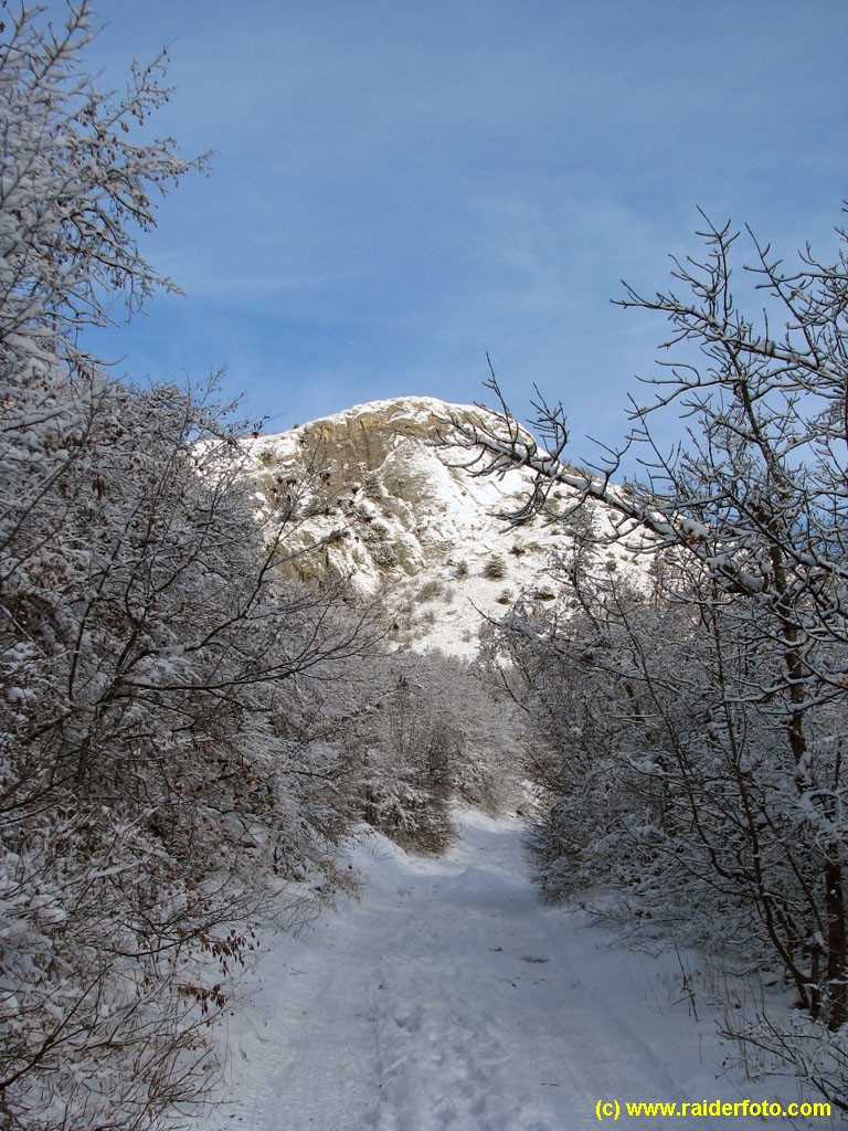 горный Крым зимой