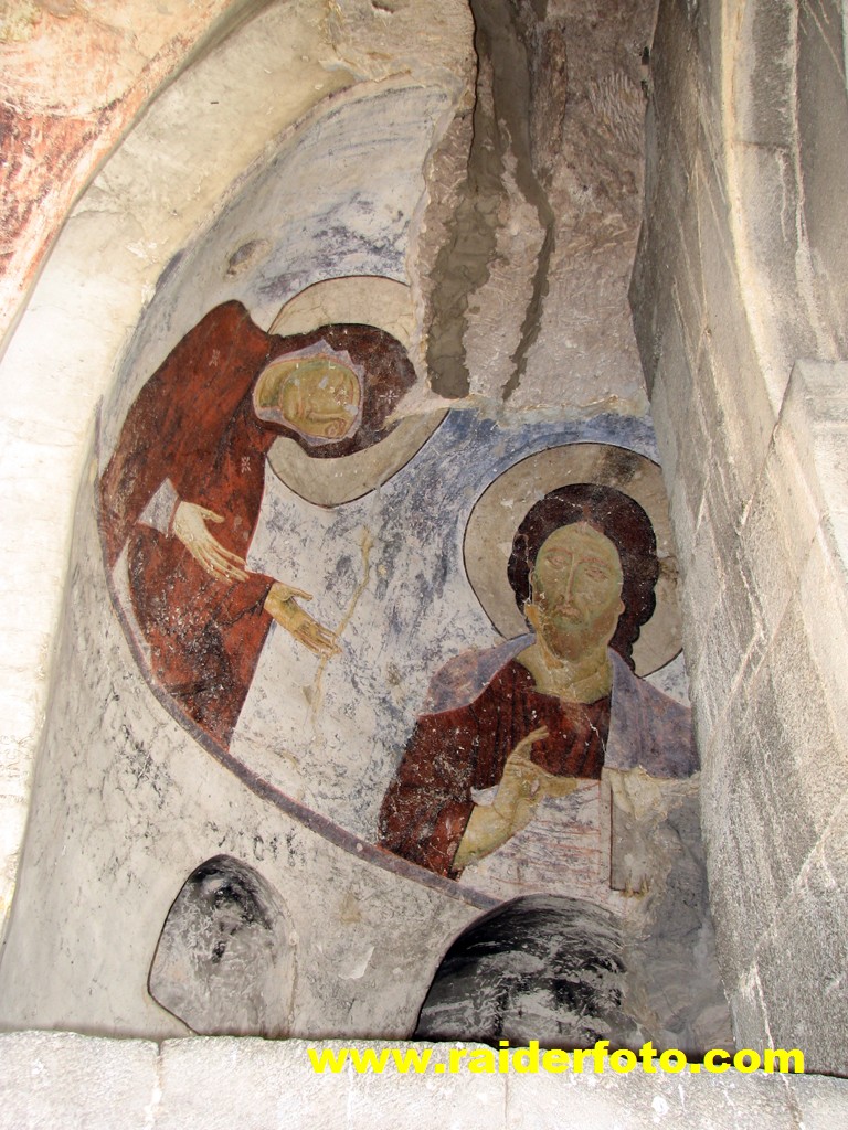 Вардзия. Фрески