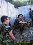 в ожидании когда закончится выброс