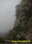 Мангупский монастырь в тумане