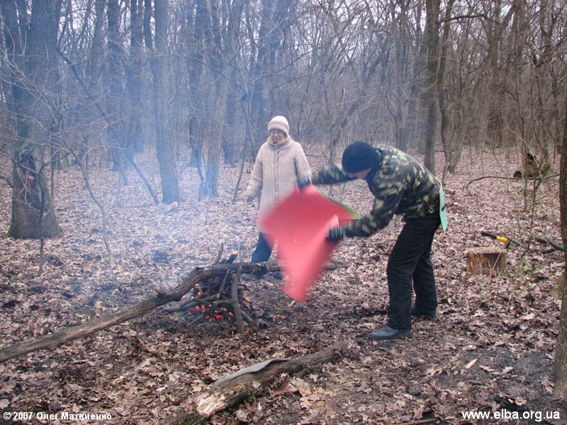 Зимняя Украинская Эльба 2007 г.