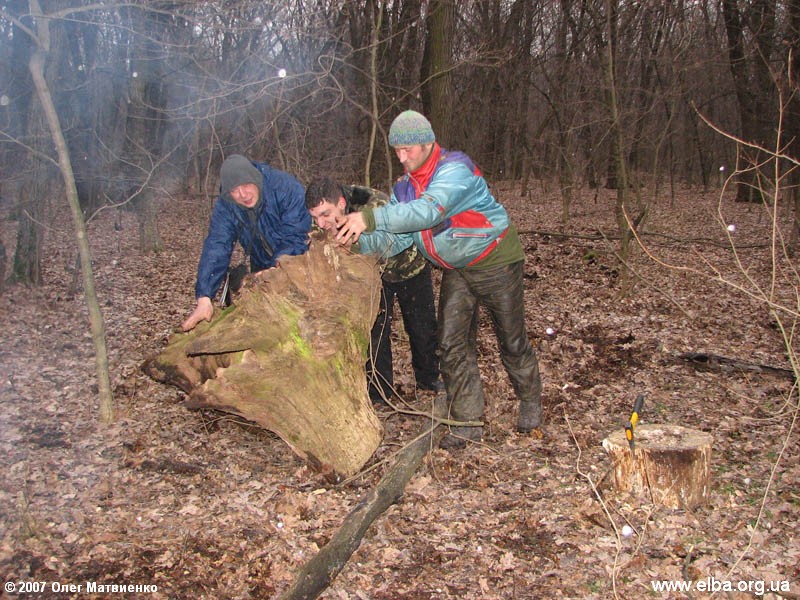 Зимняя Украинская Эльба 2007 г.
