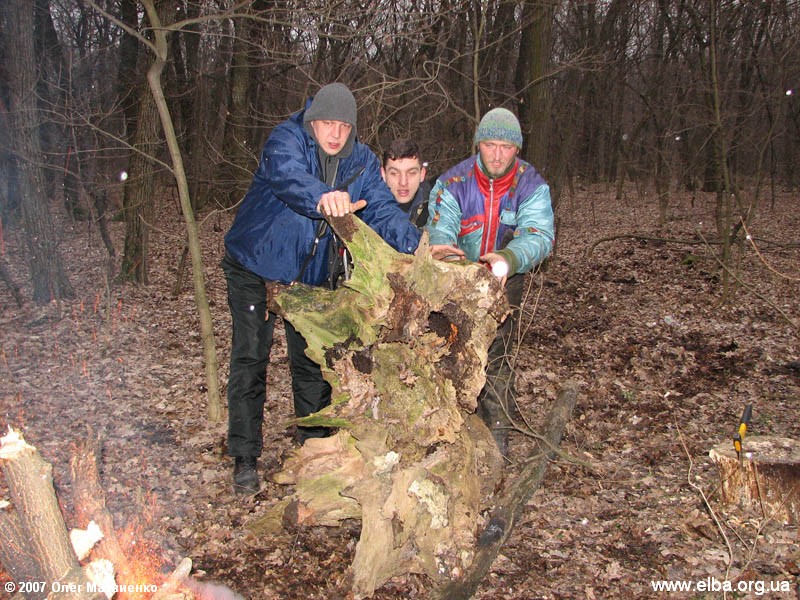 Зимняя Украинская Эльба 2007 г.