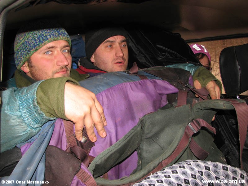 Зимняя Украинская Эльба 2007 г.